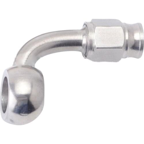 AN3 10mm Stainless Steel Brake Hose Fitting Ends Adapter for Car Auto Motorcycle E7CA