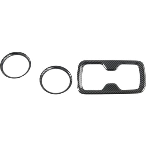 Car Front Water Cup Holder Protector Frame Cover Trim with Car Front Air Conditioner AC Outlet Vent Frame Cover