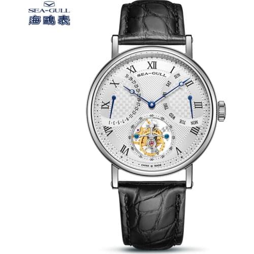 2021 New Seagull Brand Watch Multifunctional Tourbillon Business Mens Mechanical Wristwatch Heritage Series 88.11.8821