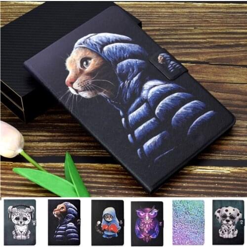 For Lenovo Tab M10 10|-f-|1 TB-X605F TB-X605L TB-X505F TB-X505L TB-X505X Cute Cat Case for Lenovo Tab M10 10.1 Tablet Cover Kids