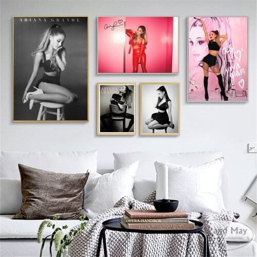 Sexy Ariana Grande True Love Posters And Prints Wall Art Canvas Painting For Living Room Decoration Home Decor Unframed Quadro