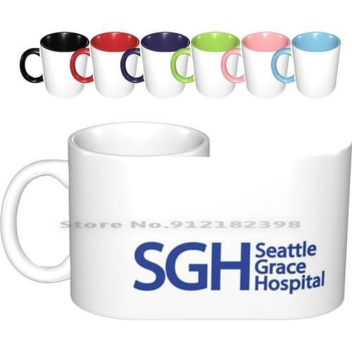 Grace Ceramic Mugs Coffee Cups Milk Tea Mug Grace Greys Anatomy Mcdreamy Mcsteamy Logo Grey Sloan Creative Trending Vintage