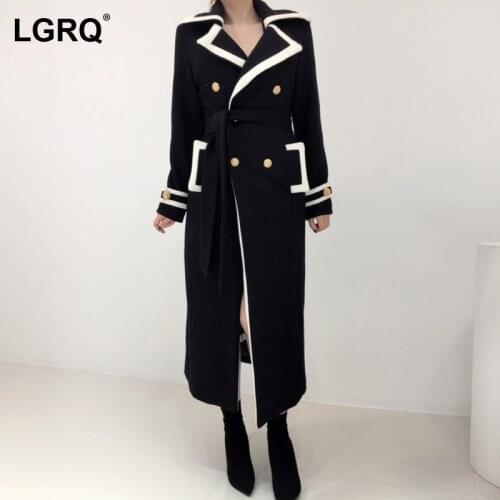 LGRQ Women's Straight Coats