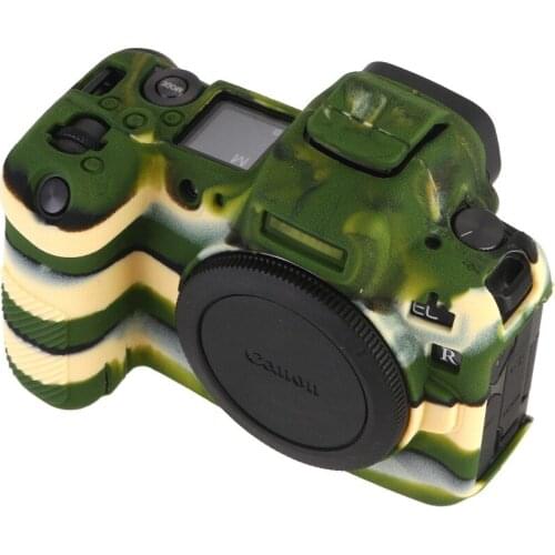 Soft Silicone Rubber Camera Protective Body Case Skin For Canon EosR R Camera Bag protector Cover