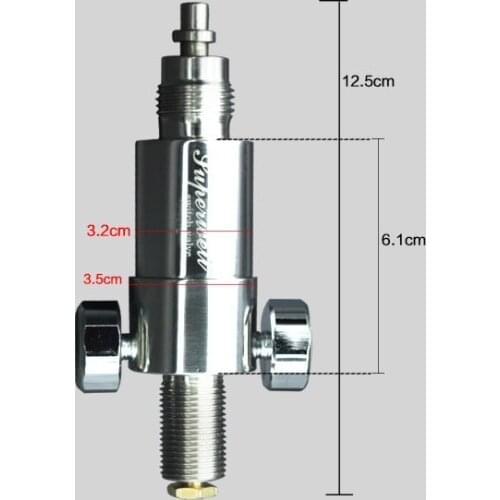Single hole Airforce condor pcp High pressure cylinder valve and high pressure Valve explosion proof of constant pressure valve