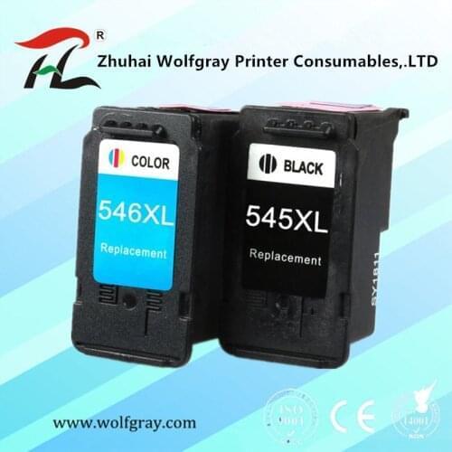 PG545 CL546 Cartridge for Canon PG 545 CL 546 PG-545 Ink Cartridge for Pixma IP2850 MX495 MG2950 MG2550 MG2450 Printer