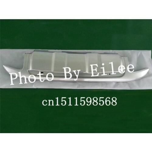 FIT FOR VOLVO XC60 2013 2014 ABS plastic chrome front and rear bumper board skid plate Nerf bar