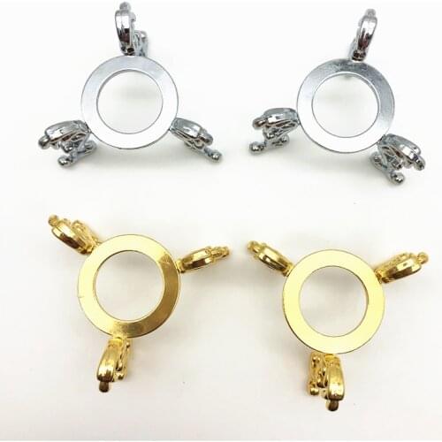 Drop shipping 1 PC Crystal Ball Base Handicraft Desktop Ornaments Photography Props Display Stand Sphere Support Metal Holder