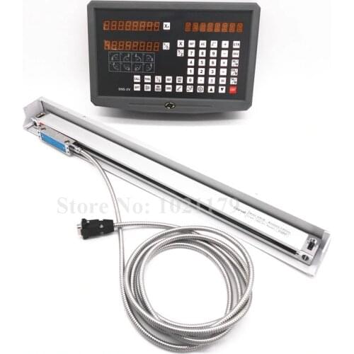 Lathe Milling Machine 2 Axis Digital Readout DRO Set and Precision 0.001mm 0.005mm Linear Scale / Linear Ruler / Linear Encoder