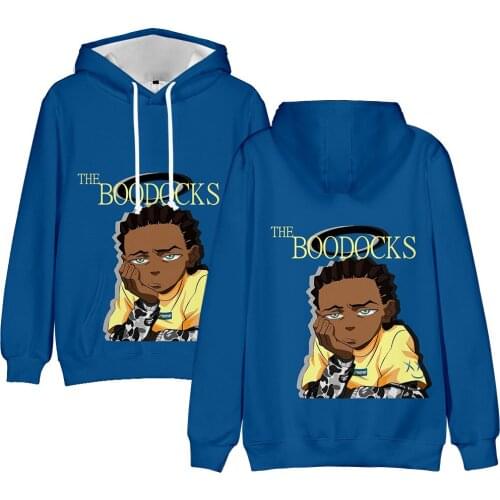 2021 HIP HOP The Boondocks Hoodies Sweatshirts Men Women Sweatshirts 3D Print Pullover Fashion Tracksuit Clothes