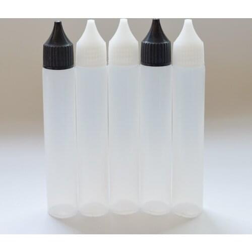 100pcs Hot Empty Plastic Dropper Bottle 30ml Pen Style Needle Bottle For E-cig E Liquid Empty Bottle Free Shipping