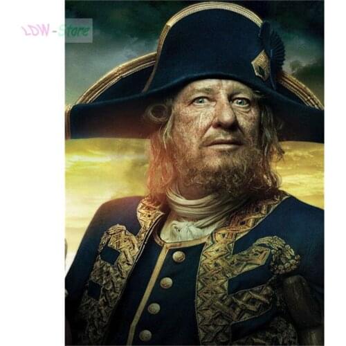 New arrival Pirates Caribbean,DIY full drill square/round 5D diamond painting 3d cross stitch kit mosaic rhinestones NEW1235
