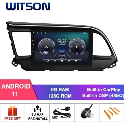 WITSON Android 10.0 CAR DVD SYSTEM for HYUNDAI ELANTRA 2019 car dvd player link/DAB support