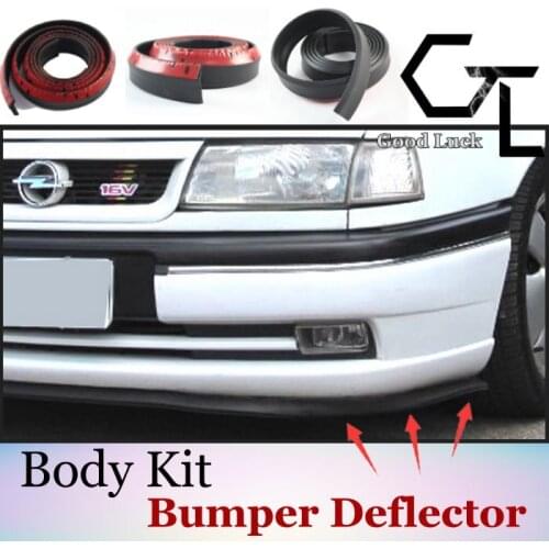 Bumper & Spoilers Lip Lips For OPEL / Car Tuning / Car Refitting Accessories / Body Chassis Side Protection/ Anti-Collision