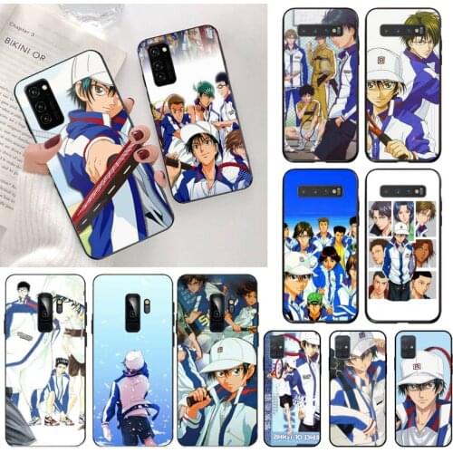 USAKPGRT Anime The Prince of Tennis Customer Phone Case for Samsung S20 plus Ultra S6 S7 edge S8 S9 plus S10 5G lite 2020