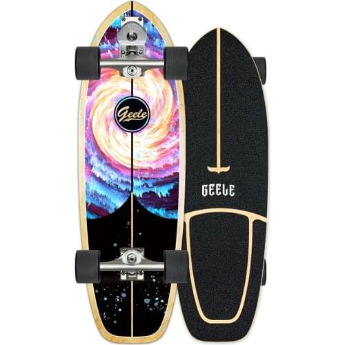 Geele Surfskate Land Surfboard S7 Spring Bridge Ski Training Propeller Simulation Surf Skateboard