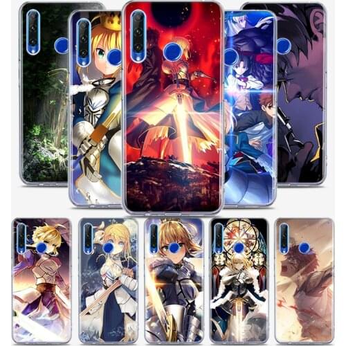 Fate Zero Stay Night Silicone Cover For Honor 30 30S 30i 9 10 9A 9C 9S 9N 10i 10X 9X Lite Pro 5G Phone Case