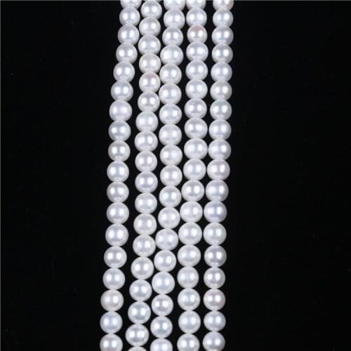Hot sale A Grade 7-8mm round freshwater pearl strands