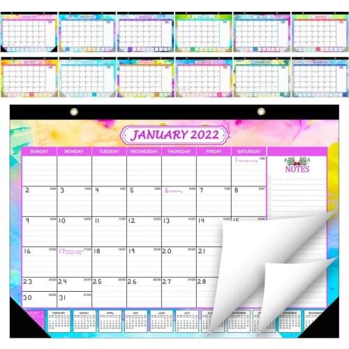 2021-2022 Desk Calendar-18 Months Large Monthly Desk Calendar, July 2021-December 2022 Practical Hanging Calendar For Office