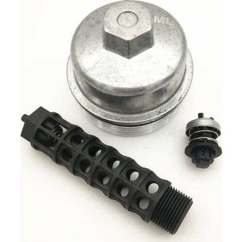 Engine Oil Cooler Filter Cap And Check Valve For Chevrolet Cruze Aveo Sonic Trax Opel Astra 55353325 55593189 5451525