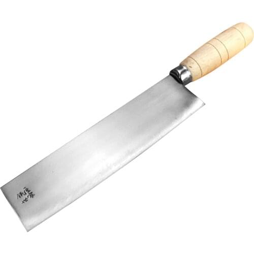 Chef kitchen bread knife handmade forged 8inch stainless steel slicing knife chinese cleaver knife vegetable fruit kitchen knife