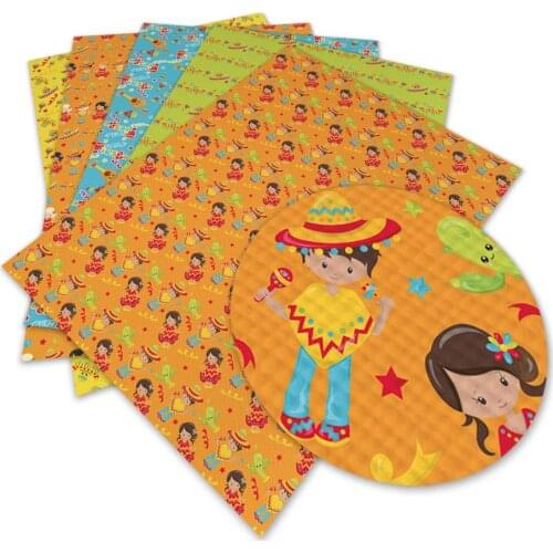 50cm*140cm Cartoon Printed Polyester Cotton Fabric Patchwork for Sewing Dress Cloth Making Puppet L1836