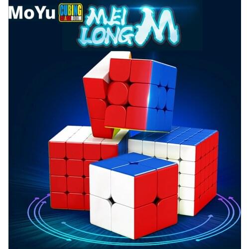 Magic cube puzzle MoYu MeiLong magnetic cube 2x2x2 3x3x3 4x4x4 5x5x5 magnet 2x2 3x3 4x4 5x5 sets professional game cube puzzles