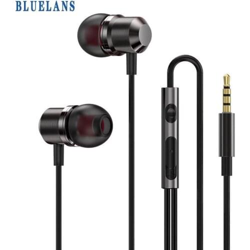 Magnetic 3.5mm wired In-ear Earphone Sport in ear Hifi bass stereo headset for iPhone Samsung xiaomi Headset fone de ouvido auri