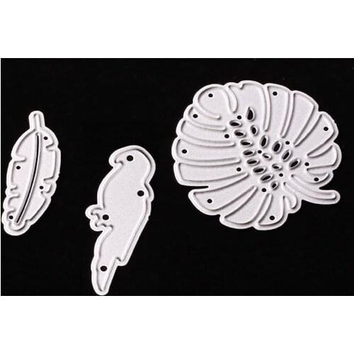 Metal leaves feather Cutting Dies Stencils for DIY Scrapbooking/photo album Decorative Embossing DIY Paper Cards