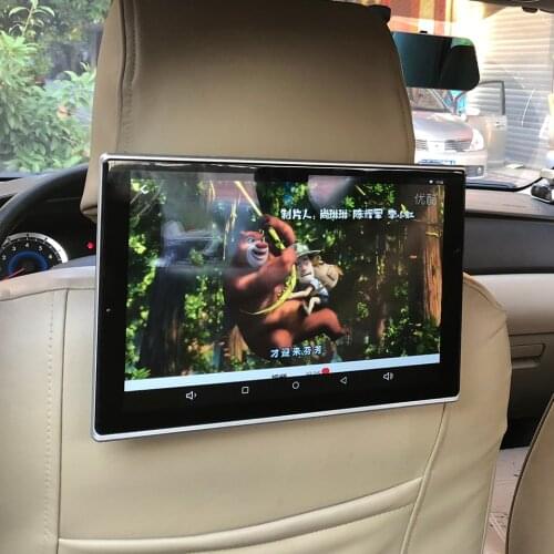 11.8 Inch Android 9.0 Car Headrest Monitor WiFi 4K 1080P Video TV Screen Mirroring For Infiniti Set Logo Rear Seat Entertainment