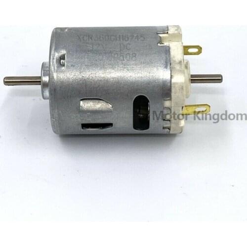 RS-360SH DC6V 12V 18V 11000RPM High Speed Micro Mini 28mm Motor Dual 2.3mm Shaft