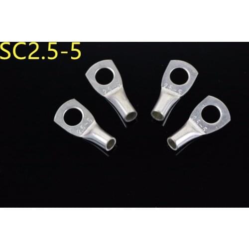 SC2.5-5 Tin Plated Copper Cable lugs Terminal Connector Copper cable terminal Snapshot