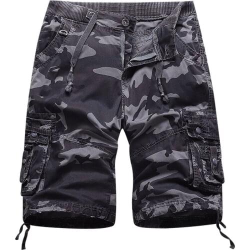 Cargo Shorts Men Nice Summer Camouflage Cotton Casual Men Short Pants Brand Clothing Comfortable Camo Men Cargo Shorts
