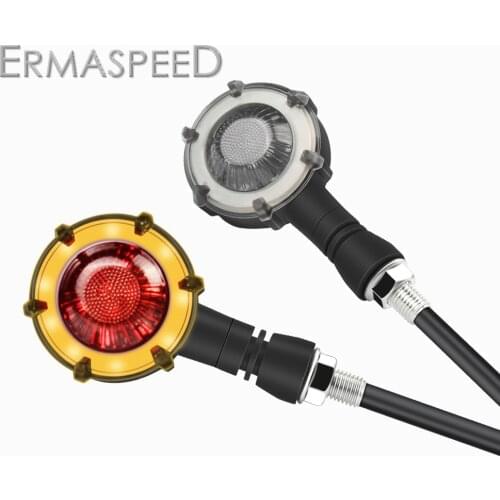 For Yamaha mt 07 mt 125 fz16 fz6 Motorcycle Turn Signals LED Accessories Flowing Water Indicators Flasher Lights Blinkers Lamp