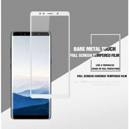 9D Full Cover Tempered Glass For Samsung Galaxy A7 2018 9H Protective Glass for Samsung A6 A9 2018 A6S A8S Screen Protector Film