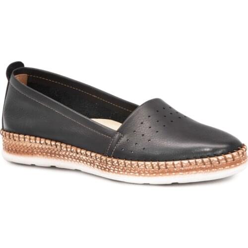 Gedikpasalı Syg P25 Black 2021 Summer Women 'S Elevator Shoes Real Cow Leather Ballerina Sneakers Casual Espadrilles Daily Comfortable