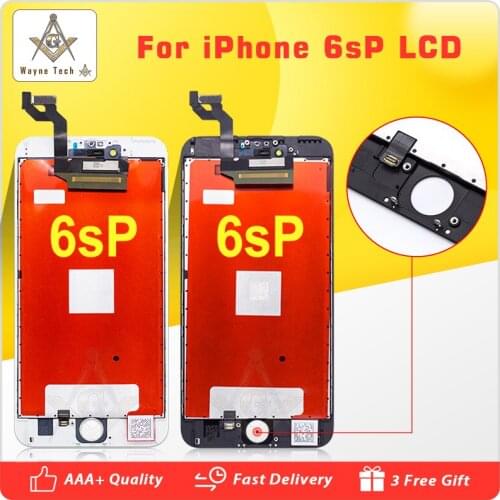 20PCS/LOT AAA Quality No Dead Pixel LCD Assembly For iPhone 6S Plus LCD Screen Display Replacement Free Shipping By DHL