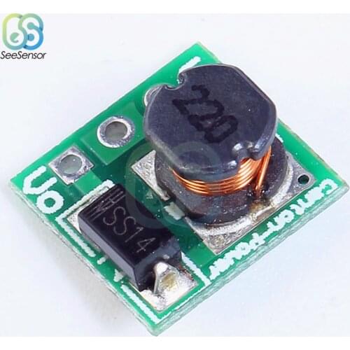 0.9-3V to 3.3V DC-DC Converter Board 1V 1.2V 1.5V 1.8V 2.5V 3V to DC 3.3V Step Up Boost Power Supply Module