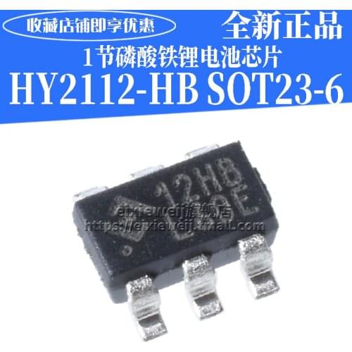 10PCS/LOT HY2112-HB 12HB SOT-23-6 HY2112 new original in stock