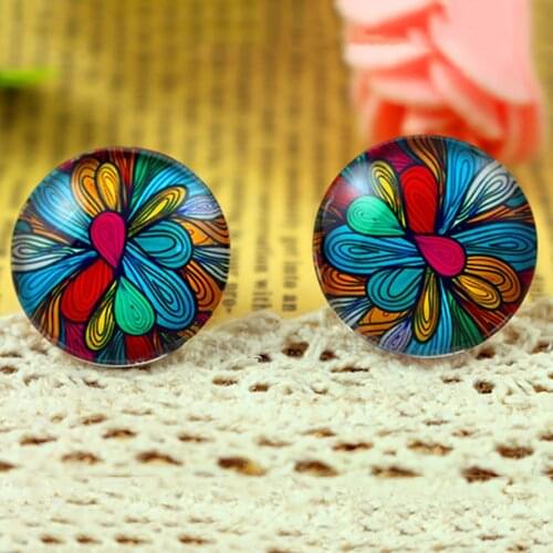 2021 Popular Handmade Accessories Hot Sale 10pcs 20mm Handmade Photo Glass Cabochons (H3-17)