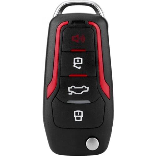4 Button Remote Key Refitting CWTWB1U331 with 80-Bit 63 Chip Fit for Ford Crown Victoria Econoline Edge Escape Expedition