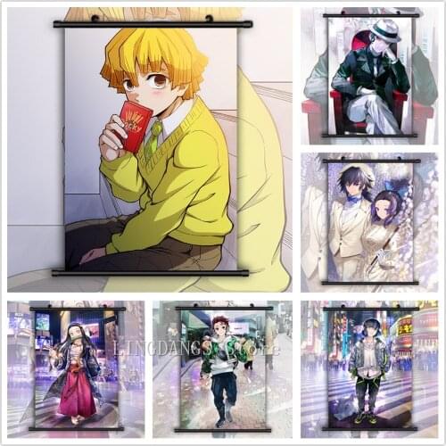 5d Diy Diamond Painting Anime Demon Slayer Kimetsu No Yaiba Zenitsu Tanjirou Diamond Mosaic Embroidery Cross Stitch Home Decor