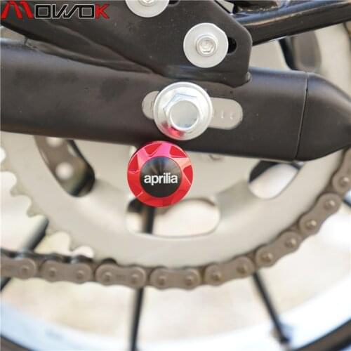 6MM CNC Aluminium Achterbrug Spoelen Slider Stand Schroef For Aprilia Dorsoduro 1200 2013-2014 RSV 1000 R 2002-2008