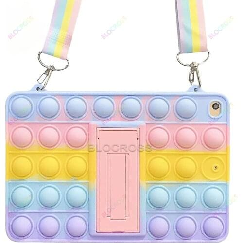 Fidget Toy Tablet Case for Samsung Galaxy Tab A7 10.4 2020 T500/T505 A 8.0 T290/T295 Silicone Case for Galaxy S6 Lite P610 P615