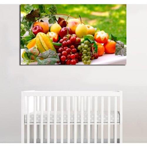 Fruit Vegetable Cute Wallpaper Canvas Painting Print Living Room Kitchen Home Decor Modern Wall Art Oil Painting Poster Pictures
