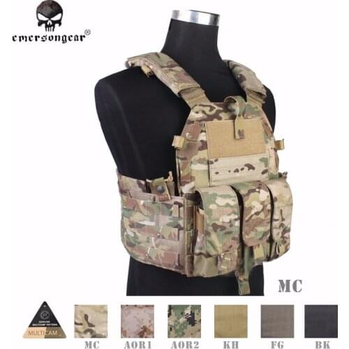 Emersongear Molle Tactical Vest Airsoft Combat 094K M4 Pouch Vest EM7356