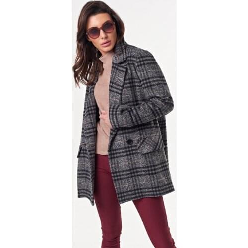FLY Women's Plaid Coats