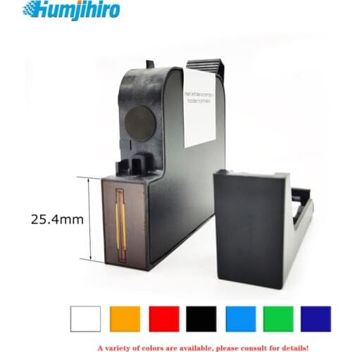 25.4mm Compatible Almost Model 2588 G1309S+ 65ML Quick-drying Solvent Ink Cartridge Handheld Inkjet Printer Ink Cartridge