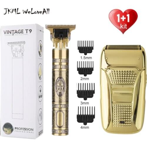 Hair Clipper for Men Electric Shaver T9 Baldheaded Hair Trimmer Barber Hair Cutting Machine Cordless Beard Shaving Razor Mower