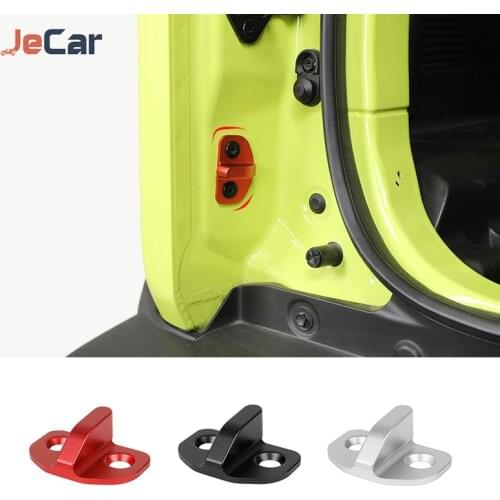 Aluminum alloy Car Tail Door Tailgate limiting retainer Cover Stickers for Suzuki Jimny 2019 2020 2021 Cover stickers